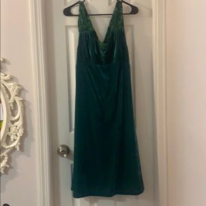 Emerald Green Dress